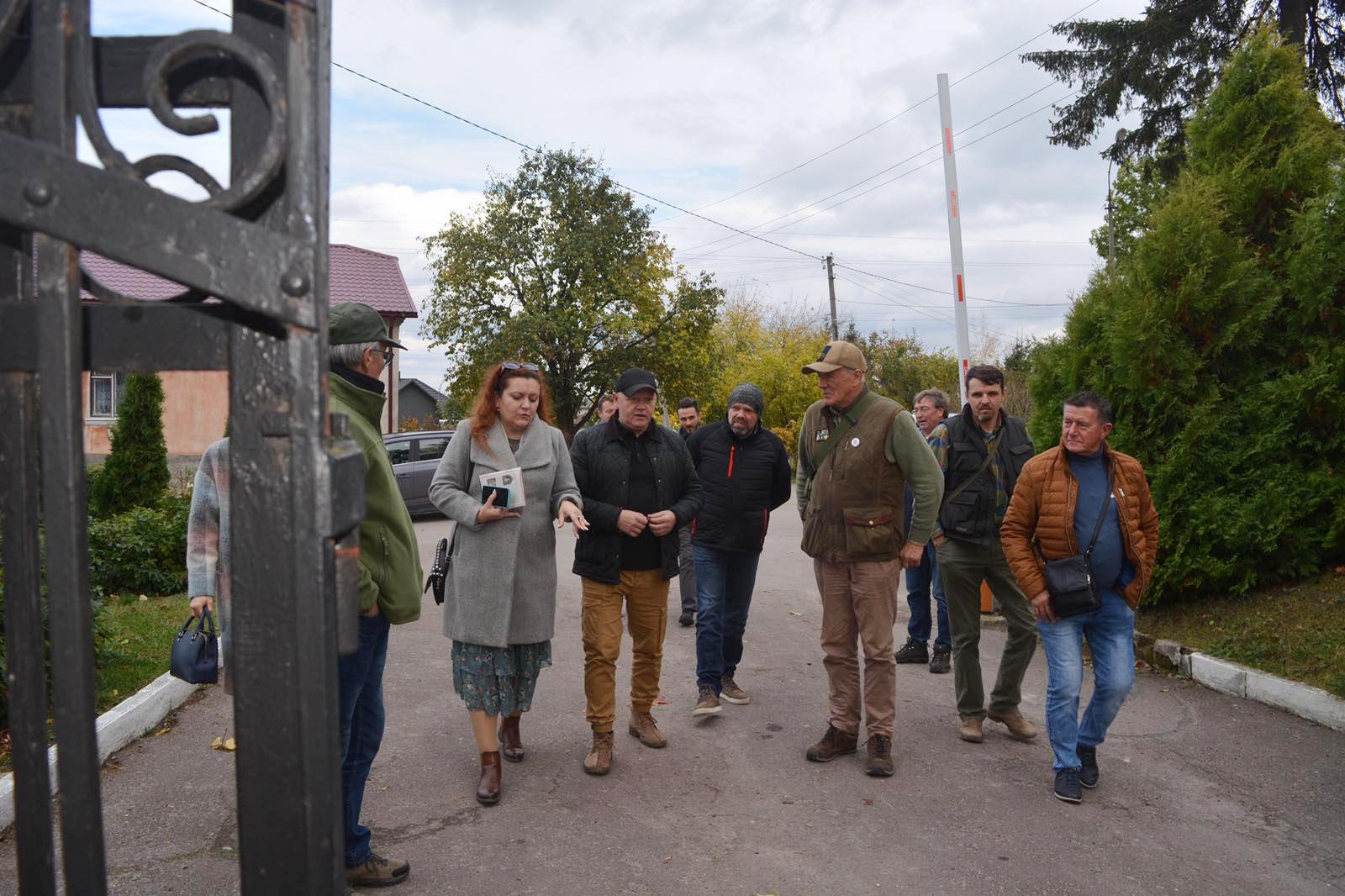 Початок екскурсії до Збаразького замку